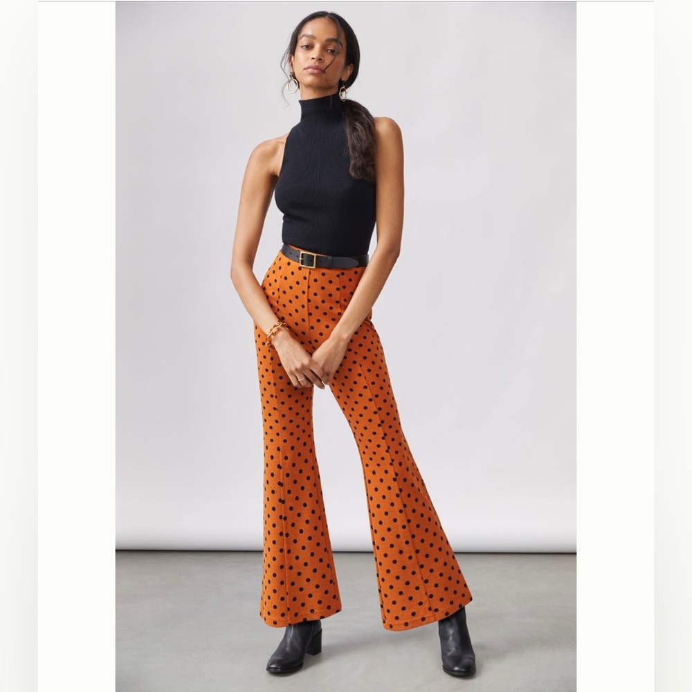 Porridge Flared Ponte Pants